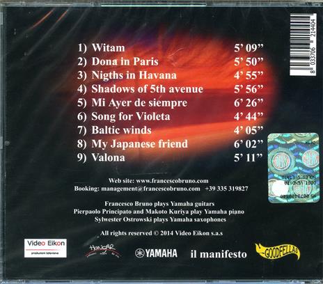 Witam - CD Audio di Francesco Bruno - 2