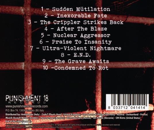 Condemned to Rot - CD Audio di Nuclear Aggressor - 2