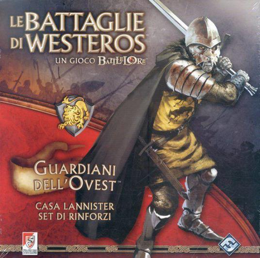 Le Battaglie di Westeros. Guardiani Dell' Ovest. Gioco da tavolo