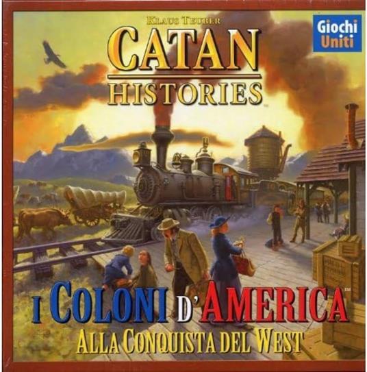 Catan histories: i coloni d'america. Gioco da tavolo