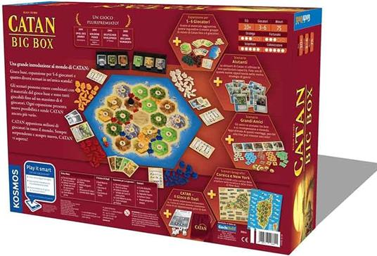Catan histories: i coloni d'america. Gioco da tavolo - 4