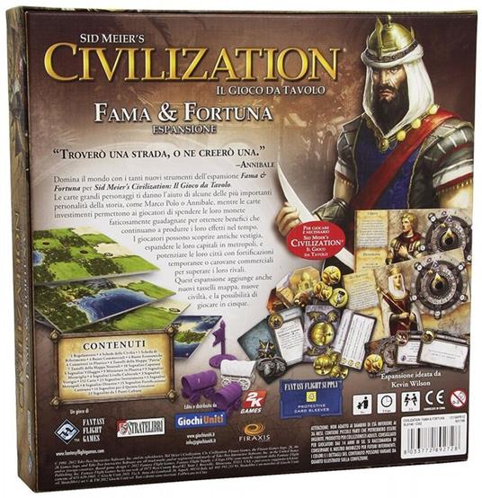 Civilization. Fama & Fortuna. Gioco da tavolo - 3