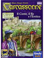 Carcassonne. Il Conte, Il Re e L' Eretico. Esp 6. Gioco da tavolo