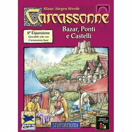 Carcassonne. Bazar Ponti e Castelli. Esp 8. Gioco da tavolo - 5