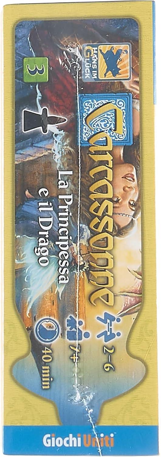 Carcassonne: la principessa e il drago. Espansione 3. Gioco da tavolo - 5