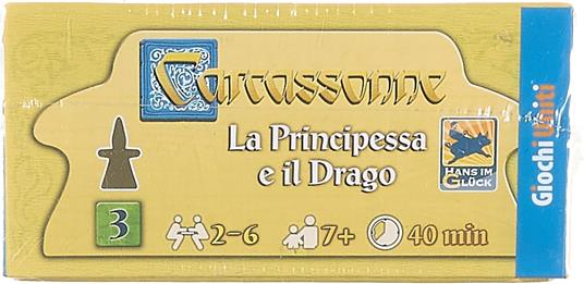 Carcassonne: la principessa e il drago. Espansione 3. Gioco da tavolo - 6