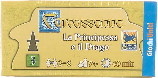 Carcassonne: la principessa e il drago. Espansione 3. Gioco da tavolo - 7