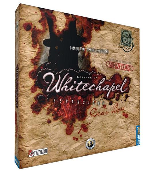 Lettere da Whitechapel. Dear Boss. Gioco da tavolo