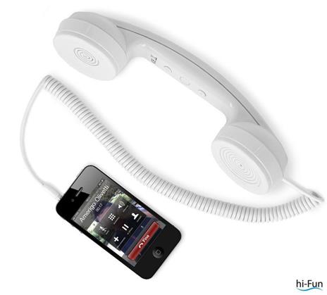 Cornetta Hi-Ring bianco