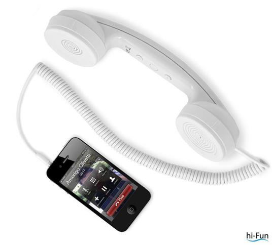 Cornetta Hi-Ring bianco