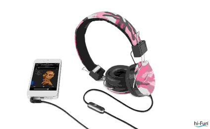 Cuffie Hi-Fun Hi-Deejay Army