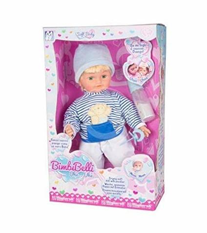 Bimbobello Piangente Cm. 48 (Assortimento Maschio e Femmina). Migliorati (B041)