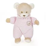 Peluche Orsetto 25 Cm Con Sonaglio Rosa 100% Coccole  25501