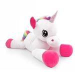 Peluche Unicorno 60 Cm Bianco Decar 25542