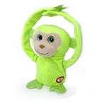 Peluche 20 Cm Crazy Coco Scimmietta Verde Ripetix Interattivo Decar 25461