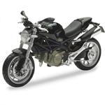 Modellino Moto Ducati Monster 1100 Nero Scala 1:12 Newray 44023