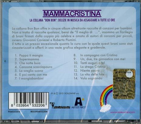 MammaCristina - CD Audio di Cristina Martinelli - 2