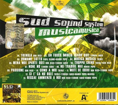 Musica musica - CD Audio di Sud Sound System - 2