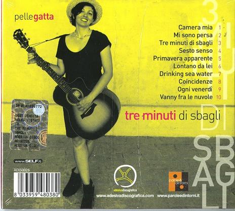 Tre minuti di sbagli - CD Audio di Pellegatta - 2