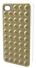 Cover Db Lab iPhone4 Gold borchie in resina