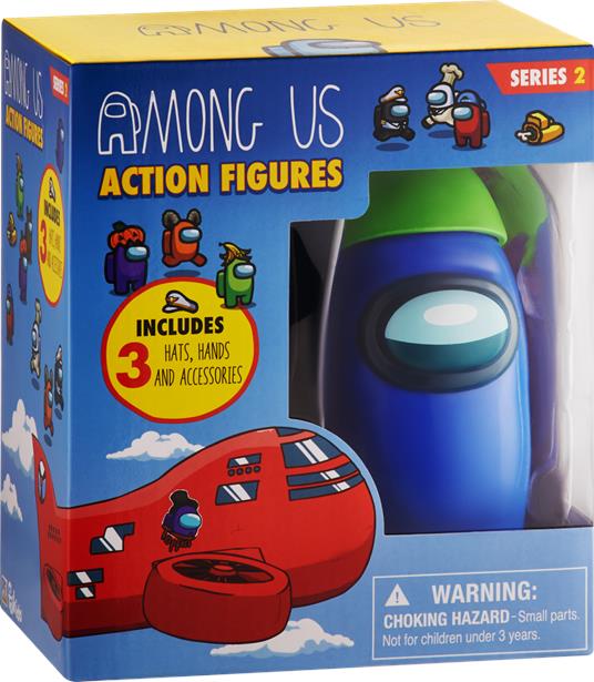 Among us action figures 11.5 cm scatola vetr. 1 pz – serie 2