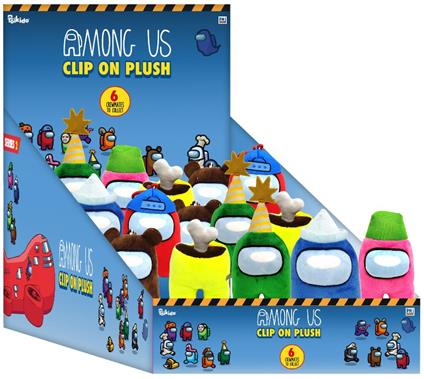 Among Us- Peluche Appendibili Cm 13 Serie 2