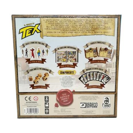 Il Gioco di Tex. Gioco da tavolo - 3