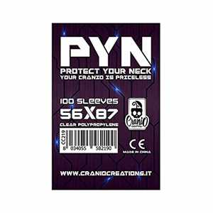 Giocattolo Bustine protettive per carte per carte PYN 56 x 87 Cranio Creations