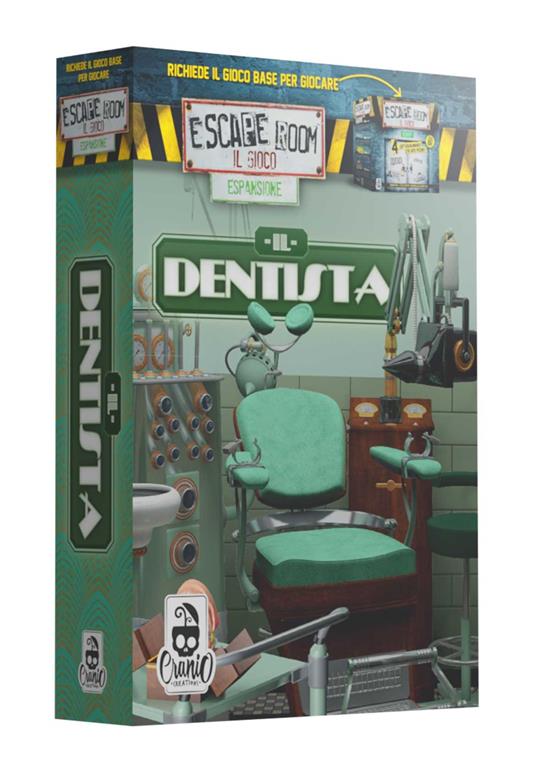 Escape Room: Il GIoco - Espansione Il Dentista. Gioco da tavolo