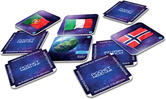 Pocket Memo Line - Capitali d'Europa. Gioco da tavolo