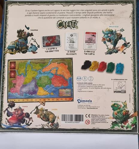 Canate. Gioco da tavolo - 2