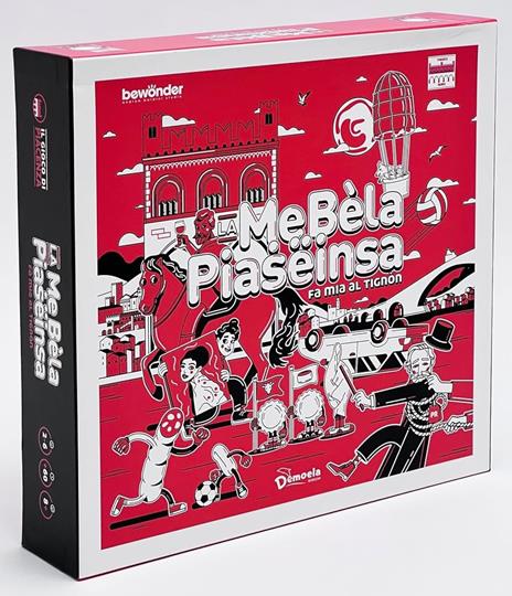 La Me Bela Piaseinsa. Gioco da tavolo
