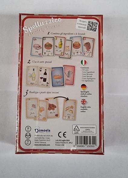 Spelluzzico. Gioco da tavolo