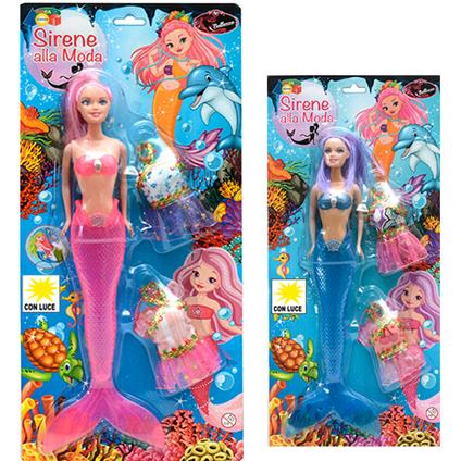 Sirena con 2 Vestiti 70290 con Luce