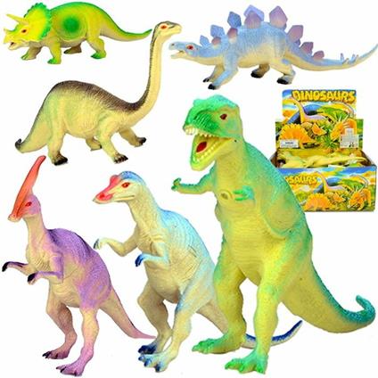 Ginmar Animali (007A) Dinosauro Medio C/Voce Ass. In Dbx