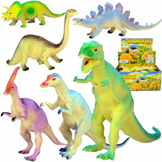 Ginmar Animali (007A) Dinosauro Medio C/Voce Ass. In Dbx