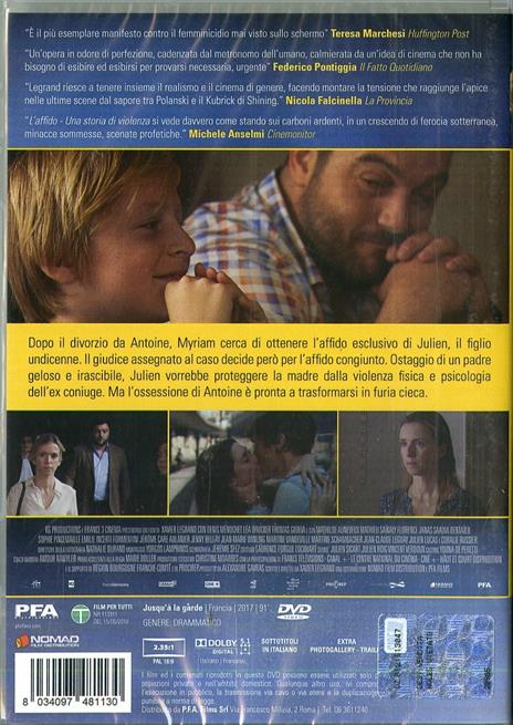 L' affido. Una storia di violenza (DVD) di Xavier Legrand - DVD - 2