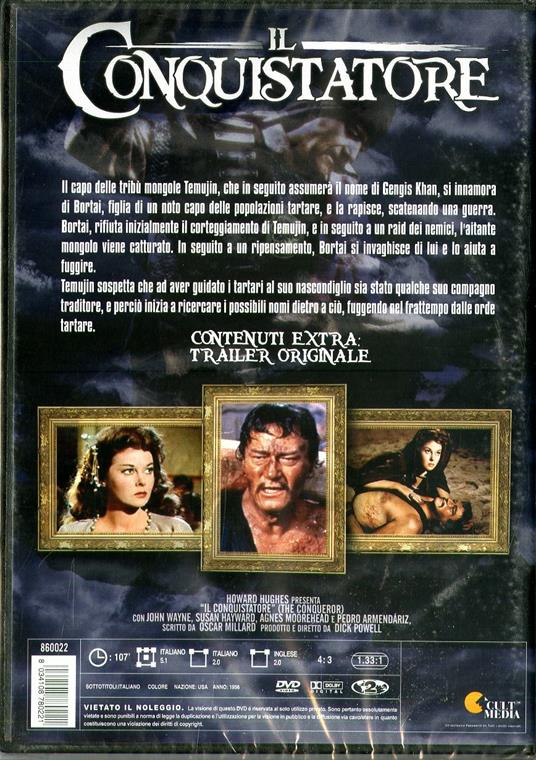 Il conquistatore di Dick Powell - DVD - 2