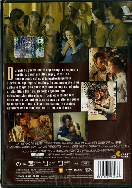 La notte brava del soldato Jonathan di Don Siegel - DVD - 2