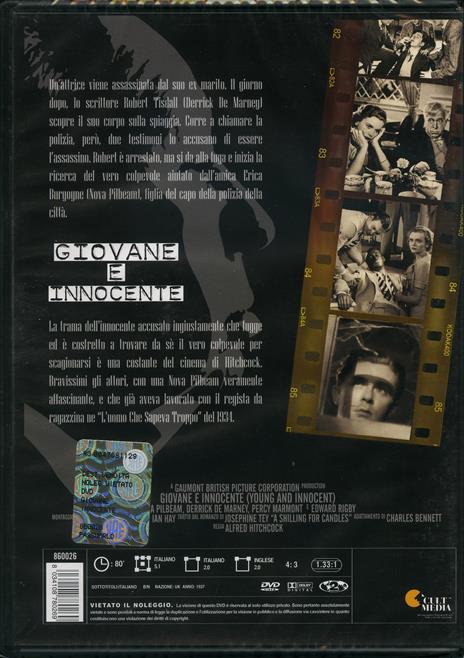 Young and Innocent. Giovane e innocente di Alfred Hitchcock - DVD - 2