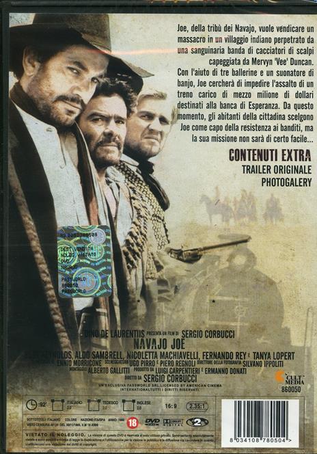 Navajo Joe di Sergio Corbucci - DVD - 2