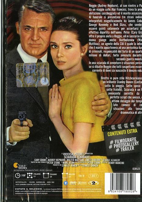 Sciarada di Stanley Donen - DVD - 2