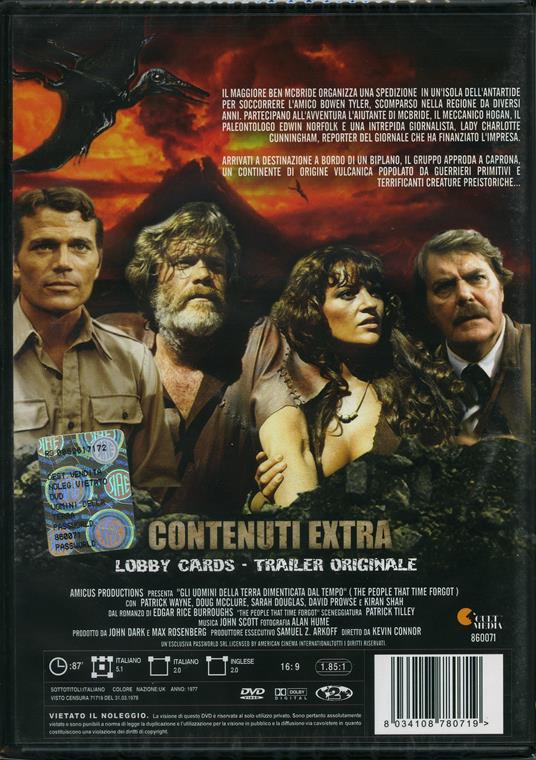 Gli uomini della terra dimenticata dal tempo di Kevin Connor - DVD - 2