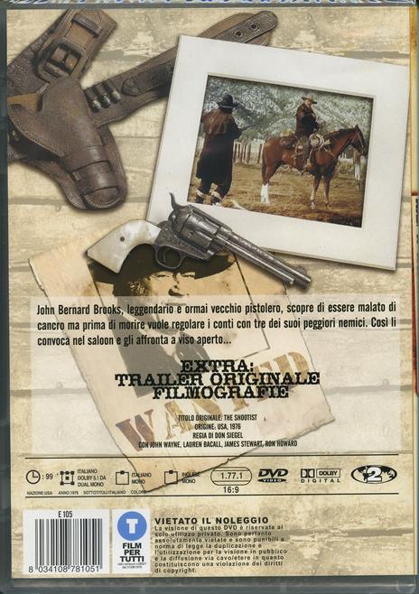 Il pistolero di Don Siegel - DVD - 2