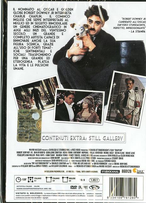 Chaplin di Richard Attenborough - DVD - 2