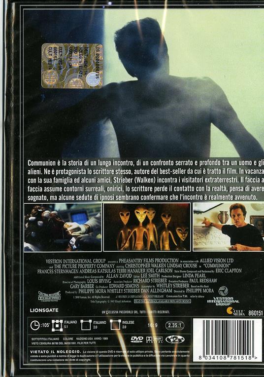 Communion di Philippe Mora - DVD - 2
