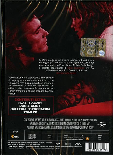 Brivido nella notte di Clint Eastwood - DVD - 2