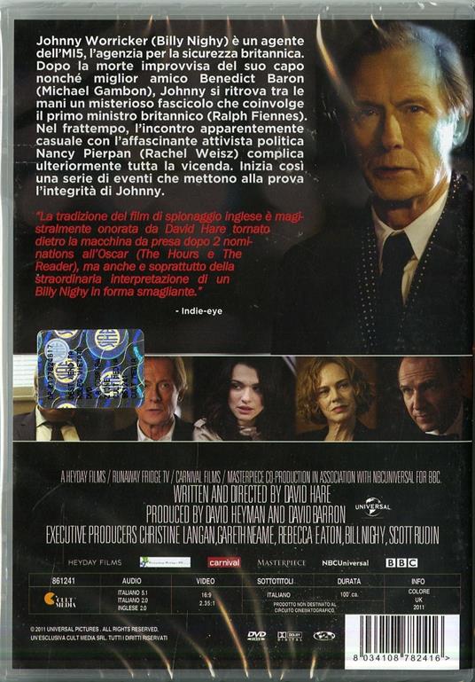 Page Eight di David Hare - DVD - 2