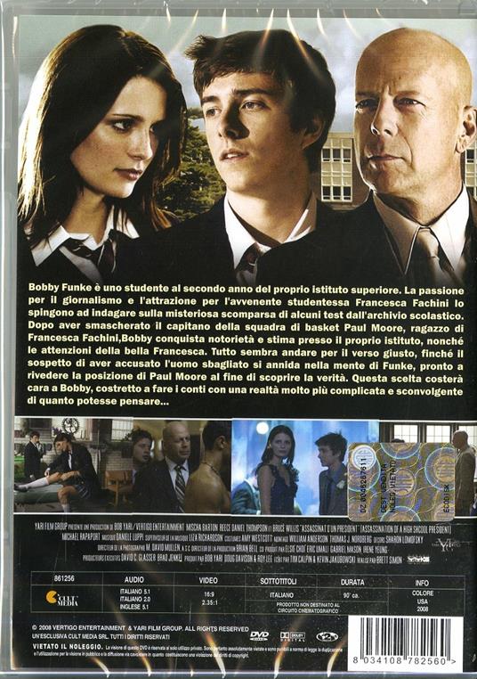 The Assassination. Al centro del complotto di Brett Simon - DVD - 2