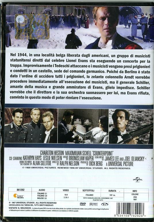 Sinfonia di guerra (DVD) di Ralph Nelson - DVD - 2